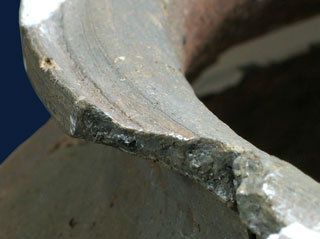 常滑大甕4型式の口縁