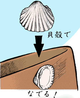 条痕文の付け方